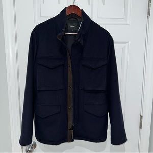 Vince navy jacket/ small size